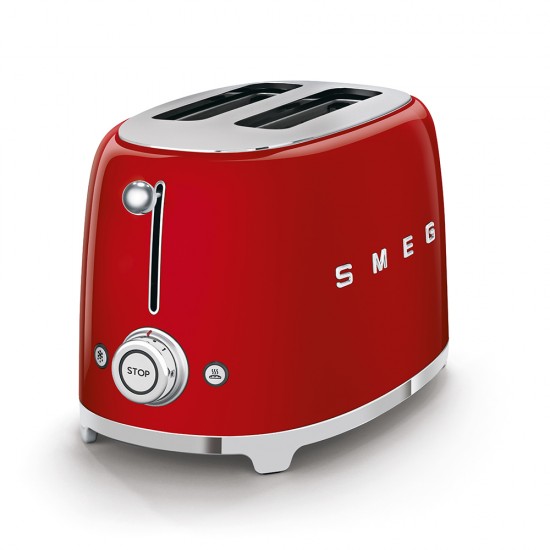 SMEG TOASTER 2X2 50´ STYLE RED TSF01RDEU SMEG TOASTER 2X2 50´ STYLE RED TSF01RDEU