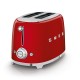 SMEG TOASTER 2X2 50´ STYLE RED TSF01RDEU