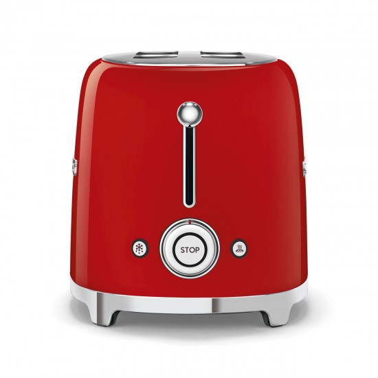 SMEG TOASTER 2X2 50´ STYLE RED TSF01RDEU SMEG TOASTER 2X2 50´ STYLE RED TSF01RDEU