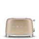 SMEG TOASTER 2X2 50´STYLE CHAMPAGNE TSF01CHMEU SMEG TOASTER 2X2 50´STYLE CHAMPAGNE TSF01CHMEU
