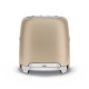 SMEG TOASTER 2X2 50´STYLE CHAMPAGNE TSF01CHMEU SMEG TOASTER 2X2 50´STYLE CHAMPAGNE TSF01CHMEU