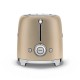 SMEG TOASTER 2X2 50´STYLE CHAMPAGNE TSF01CHMEU SMEG TOASTER 2X2 50´STYLE CHAMPAGNE TSF01CHMEU