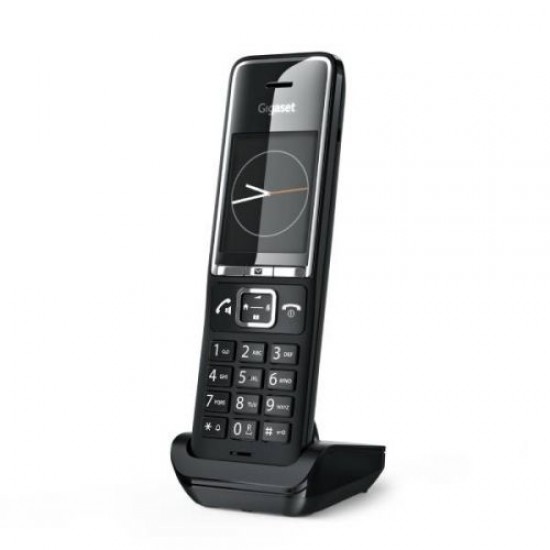 GIGASET WIRELESS PHONE COMFORT 550 BLACK CHROME S30852-H3001-D204 GIGASET WIRELESS PHONE COMFORT 550 BLACK CHROME S30852-H3001-D204