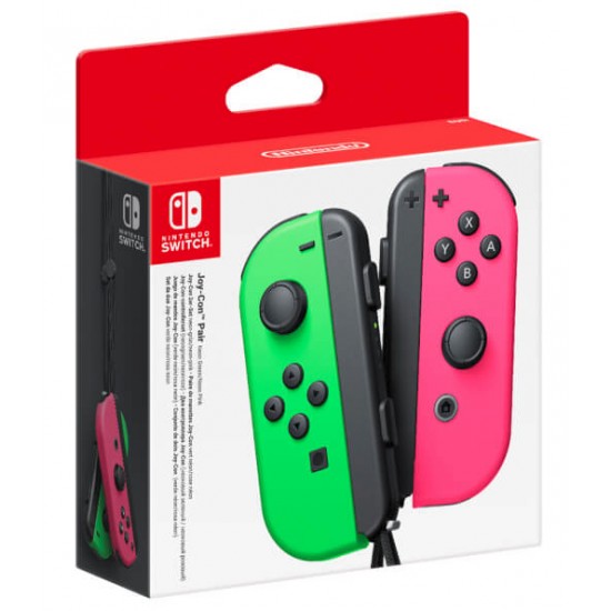 NINTENDO SWITCH JOYCON SET BLUETOOTH GREEN/PINK NINTENDO SWITCH JOYCON SET BLUETOOTH GREEN/PINK