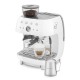 SMEG ESPRESSO MACHINE 50'STYLE WITH INTEGRATED GRINDER WHITE EGF03WHEU SMEG ESPRESSO MACHINE 50'STYLE WITH INTEGRATED GRINDER WHITE EGF03WHEU