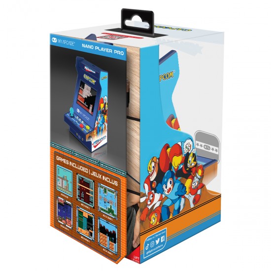 MY ARCADE NANO PLAYER MEGAMAN 6 GAMES 4.5" DGUNL-4188 MY ARCADE NANO PLAYER MEGAMAN 6 GAMES 4.5" DGUNL-4188