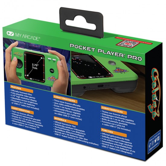 MY ARCADE POCKET PLAYER PRO GALAGA DGUNL-4199 MY ARCADE POCKET PLAYER PRO GALAGA DGUNL-4199