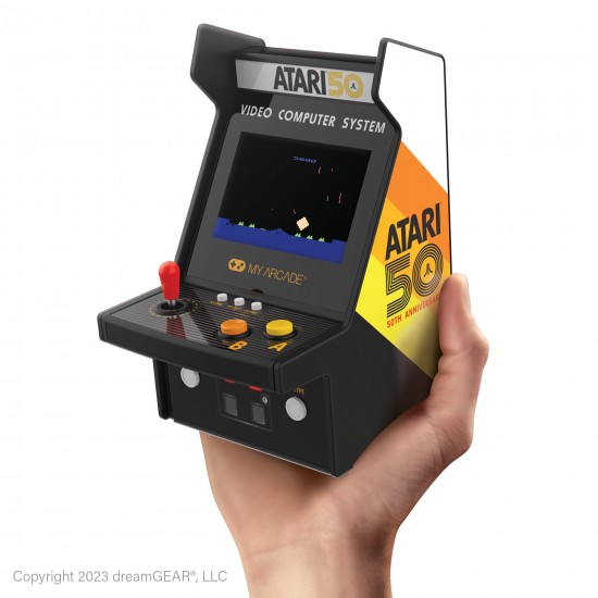 MY ARCADE MICRO PLAYER PRO ATARI 100 GAMES 6.75" DGUNL-7013 MY ARCADE MICRO PLAYER PRO ATARI 100 GAMES 6.75" DGUNL-7013