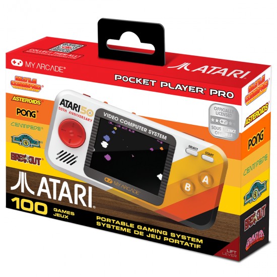 MY ARCADE POCKET PLAYER PRO ATARI 100 GAMES DGUNL-7015