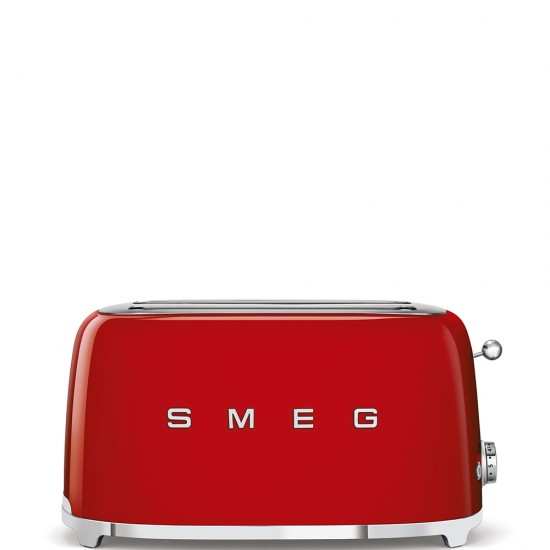 SMEG TOASTER 2X4 50´S STYLE RED TSF02RDEU