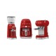 SMEG COFFEE MAKER 50´STYLE RED ECF01RDEU SMEG COFFEE MAKER 50´STYLE RED ECF01RDEU