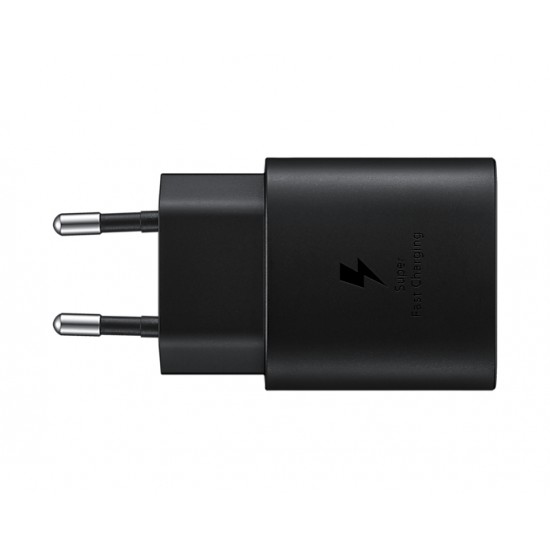 SAMSUNG CHARGER EP-TA800NBEGEU TRAVEL ADAPTER USB-C 25W BLACK WITHOUT CABLE SAMSUNG CHARGER EP-TA800NBEGEU TRAVEL ADAPTER USB-C 25W BLACK WITHOUT CABLE