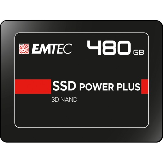 EMTEC X150 POWER PLUS 480GB 2.5" SSD SERIAL ATA III ECSSD480GX150 EMTEC X150 POWER PLUS 480GB 2.5" SSD SERIAL ATA III ECSSD480GX150
