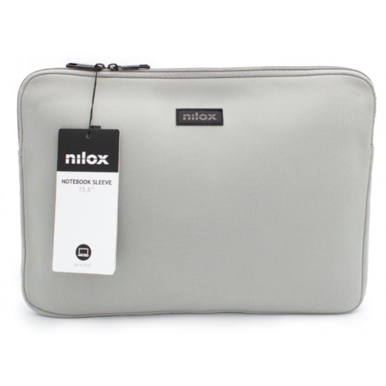 NILOX SLEEVE LAPTOP 15.6" GRAY NXF1502 NILOX SLEEVE LAPTOP 15.6" GRAY NXF1502