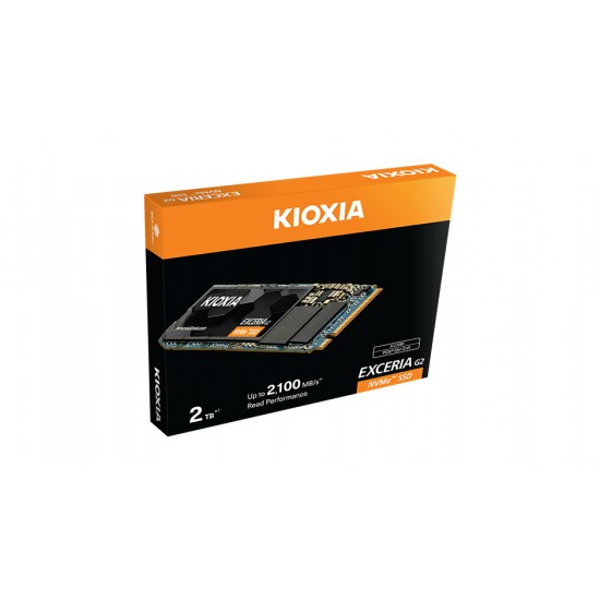 KIOXIA EXCERIA G2 500GB SSD M.2 PCIE 3.1 NYME BICS FLASH TLC LRC20Z500GG8 KIOXIA EXCERIA G2 500GB SSD M.2 PCIE 3.1 NYME BICS FLASH TLC LRC20Z500GG8