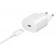 SAMSUNG PD 25W USB C TO USB C WALL CHARGER EP-TA800XW WHITE SAMSUNG PD 25W USB C TO USB C WALL CHARGER EP-TA800XW WHITE