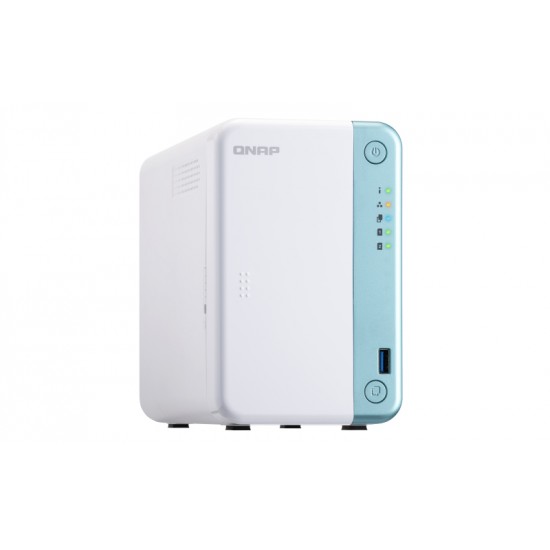 QNAP NAS TS-251D/ 2 BAYS 3.5"- 2.5"/ 2GB DDR4/ TOWER FORMAT QNAP NAS TS-251D/ 2 BAYS 3.5"- 2.5"/ 2GB DDR4/ TOWER FORMAT