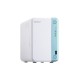 QNAP NAS TS-251D/ 2 BAYS 3.5"- 2.5"/ 2GB DDR4/ TOWER FORMAT QNAP NAS TS-251D/ 2 BAYS 3.5"- 2.5"/ 2GB DDR4/ TOWER FORMAT