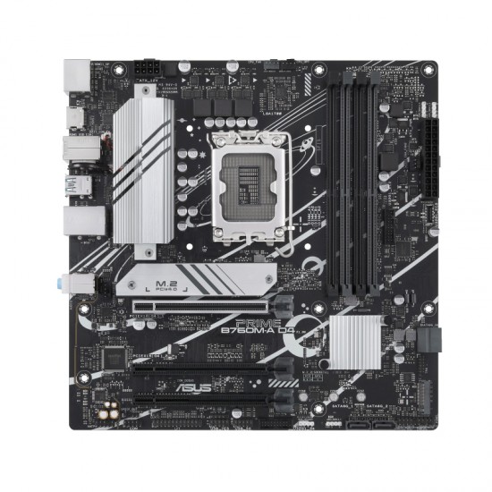 ASUS PRIME B760M-A D4-CSM MOTHERBOARD MICRO ATX LGA1700 B760 90MB1D00-M1EAYC ASUS PRIME B760M-A D4-CSM MOTHERBOARD MICRO ATX LGA1700 B760 90MB1D00-M1EAYC