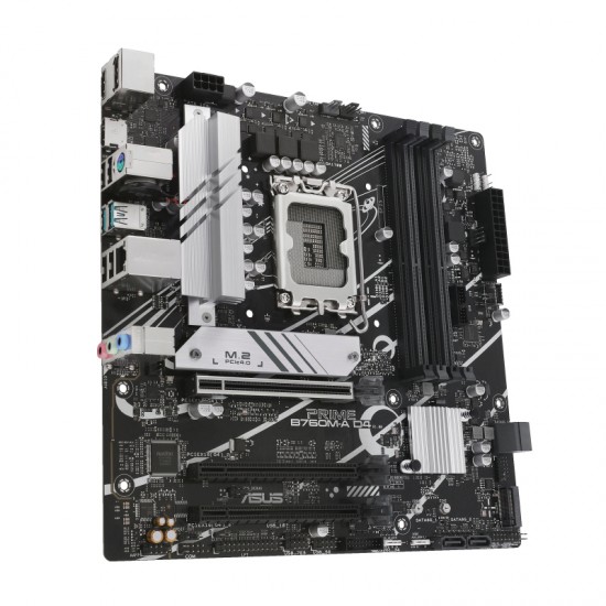 ASUS PRIME B760M-A D4-CSM MOTHERBOARD MICRO ATX LGA1700 B760 90MB1D00-M1EAYC ASUS PRIME B760M-A D4-CSM MOTHERBOARD MICRO ATX LGA1700 B760 90MB1D00-M1EAYC