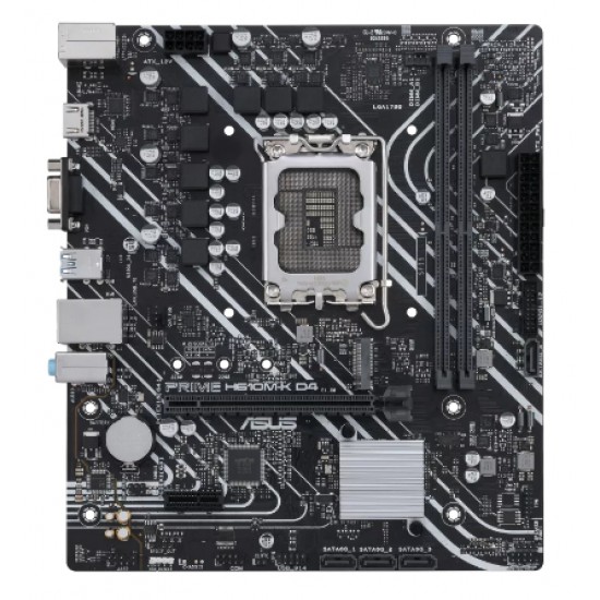 ASUS PRIME H610M-K D4 MOTHERBOARD MICRO ATX LGA1700 - H610 CHIPSET 90MB1A10-M0EAY0 ASUS PRIME H610M-K D4 MOTHERBOARD MICRO ATX LGA1700 - H610 CHIPSET 90MB1A10-M0EAY0