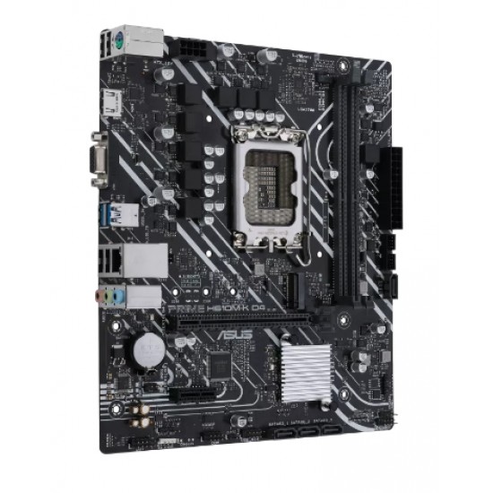 ASUS PRIME H610M-K D4 MOTHERBOARD MICRO ATX LGA1700 - H610 CHIPSET 90MB1A10-M0EAY0 ASUS PRIME H610M-K D4 MOTHERBOARD MICRO ATX LGA1700 - H610 CHIPSET 90MB1A10-M0EAY0