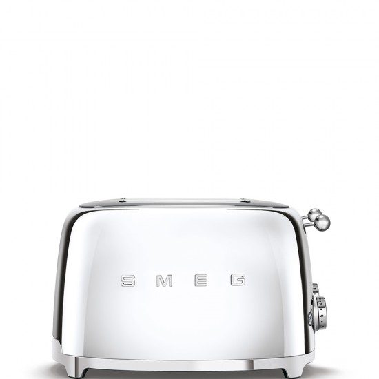 SMEG TOASTER 4X4 50´STYLE CHROME TSF03SSEU SMEG TOASTER 4X4 50´STYLE CHROME TSF03SSEU