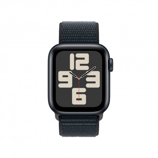 APPLE WATCH SE (GEN 2) 40MM GPS MIDNIGHT ALUMINIUM CASE WITH MIDNIGHT SPORT LOOP MRE03QL/A