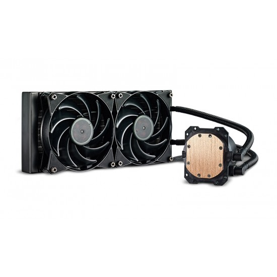 COOLER MASTER LIQUID LITE 240 LIQUID COOLER BLACK MLW-D24M-A20PW-R1 COOLER MASTER LIQUID LITE 240 LIQUID COOLER BLACK MLW-D24M-A20PW-R1