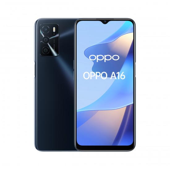 OPPO A16 4+64GB DS 4G CRYSTAL BLACK OEM