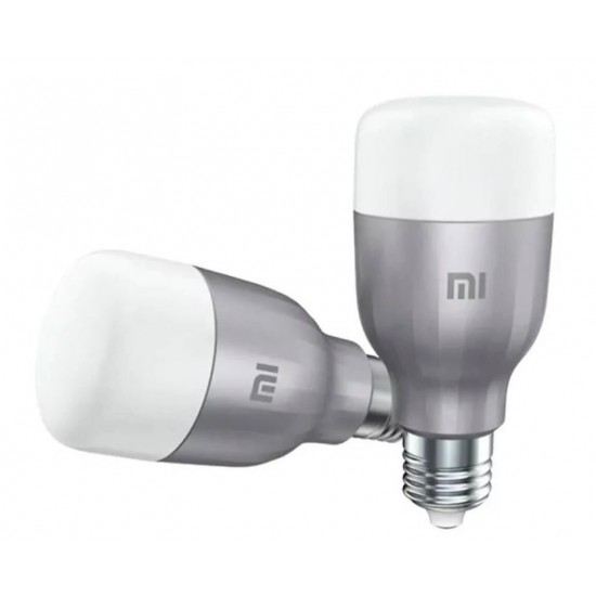 XIAOMI MI LED SMART BULB WHITE AND COLOR 2-PACK XIAOMI MI LED SMART BULB WHITE AND COLOR 2-PACK