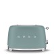 SMEG TOASTER 2X2 50´STYLE GREEN TSF01EGMEU SMEG TOASTER 2X2 50´STYLE GREEN TSF01EGMEU