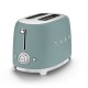 SMEG TOASTER 2X2 50´STYLE GREEN TSF01EGMEU SMEG TOASTER 2X2 50´STYLE GREEN TSF01EGMEU