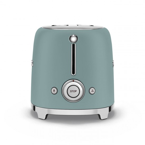 SMEG TOASTER 2X2 50´STYLE GREEN TSF01EGMEU SMEG TOASTER 2X2 50´STYLE GREEN TSF01EGMEU