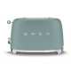 SMEG TOASTER 2X2 50´STYLE GREEN TSF01EGMEU SMEG TOASTER 2X2 50´STYLE GREEN TSF01EGMEU