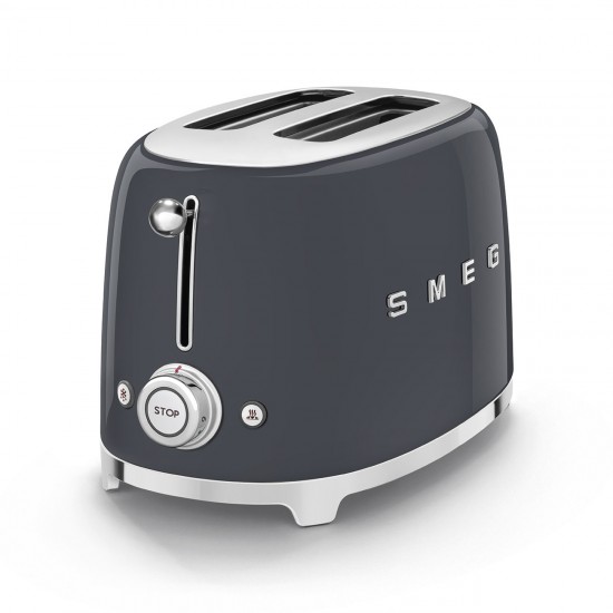 SMEG TOASTER 2X2 50´STYLE GRAY TSF01GREU SMEG TOASTER 2X2 50´STYLE GRAY TSF01GREU