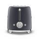 SMEG TOASTER 2X2 50´STYLE GRAY TSF01GREU SMEG TOASTER 2X2 50´STYLE GRAY TSF01GREU