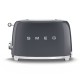 SMEG TOASTER 2X2 50´STYLE GRAY TSF01GREU SMEG TOASTER 2X2 50´STYLE GRAY TSF01GREU