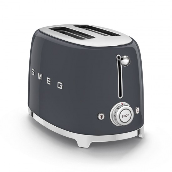 SMEG TOASTER 2X2 50´STYLE GRAY TSF01GREU SMEG TOASTER 2X2 50´STYLE GRAY TSF01GREU