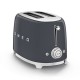 SMEG TOASTER 2X2 50´STYLE GRAY TSF01GREU SMEG TOASTER 2X2 50´STYLE GRAY TSF01GREU
