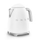 SMEG KETTLE 50´STYLE MATTE WHITE KLF03WHMEU SMEG KETTLE 50´STYLE MATTE WHITE KLF03WHMEU