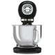 SMEG FULL COLOUR FOOD PROCESSOR 50'STYLE BLACK SMF23BLEU