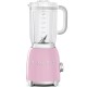 SMEG 50´STYLE GLASS BLENDER PINK BLF01PKEU SMEG 50´STYLE GLASS BLENDER PINK BLF01PKEU