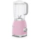 SMEG 50´STYLE GLASS BLENDER PINK BLF01PKEU SMEG 50´STYLE GLASS BLENDER PINK BLF01PKEU