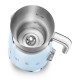 SMEG MILK FROTHER 50´STYLE BLUE MFF11PBEU SMEG MILK FROTHER 50´STYLE BLUE MFF11PBEU