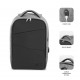 SUBBLIM SECURE AP ANTITHEFT BACKPACK 16" BLACK SUBBP-3SA1100
