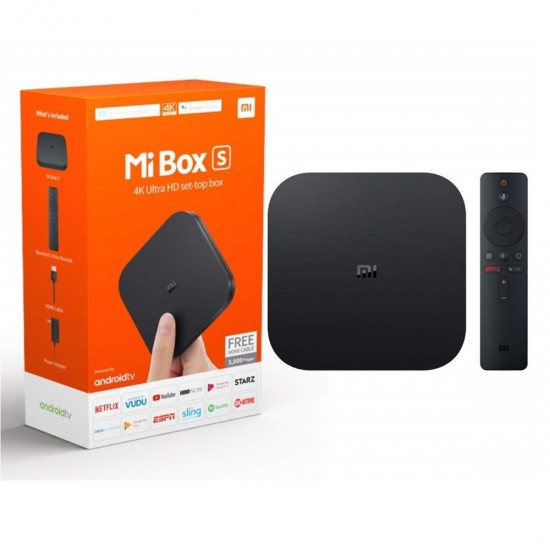 XIAOMI MI TV BOX S REPRODUCTOR MULTIMEDIA 4K Ultra HD XIAOMI MI TV BOX S REPRODUCTOR MULTIMEDIA 4K Ultra HD