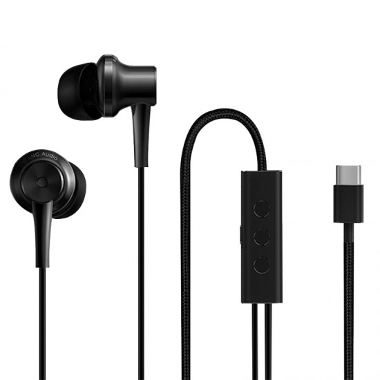 Xiaomi Mi ANC Type-C In-Ear Earphones Headset Wired Calls/Music Black