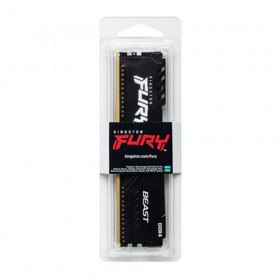 KINGSTON FURY BEAST MEMORY MODULE 8 GB DDR4 2666 MHZ KINGSTON FURY BEAST MEMORY MODULE 8 GB DDR4 2666 MHZ