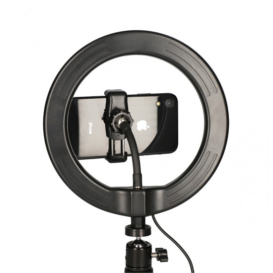 KSIX KIT STUDIO RING LIGHT WITH TRIPOD FOR SMARTPHONE KSIX KIT STUDIO RING LIGHT WITH TRIPOD FOR SMARTPHONE